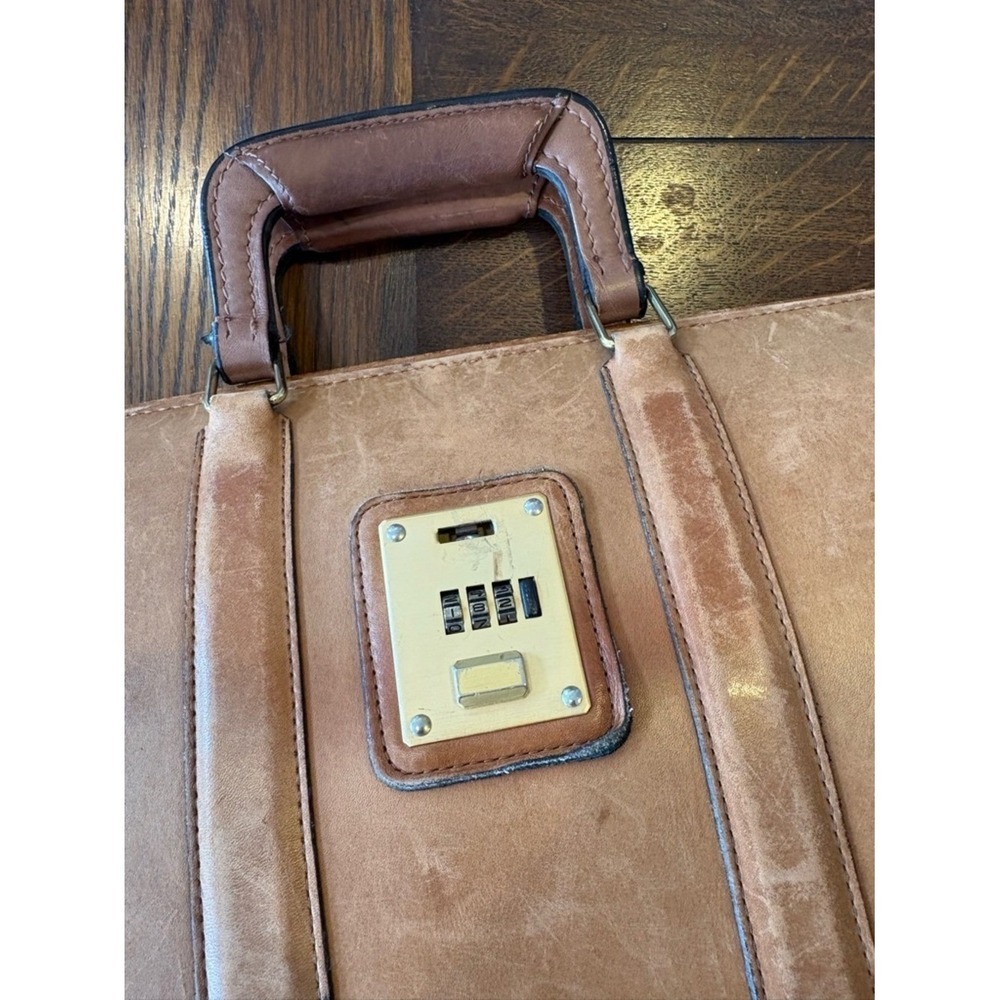 Coach || Briefbag Gladstone Style Briefcase Style 5420 British Tan - Picture 2 of 14